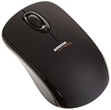 AmazonBasics Wireless Mouse with Nano Receiver (Black)