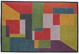 Global Home Rugs Block Buster Printed Jute w/Latex Rug 30079722