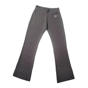 Buy Celeritas Sports Grey Yoga Cotton Spandex Pants Sweatpants with White Logo Item Number 30003 by Celeritas Sports