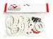 Game Room Guys Gottlieb Ship Ahoy Pinball White Rubber Ring Kit