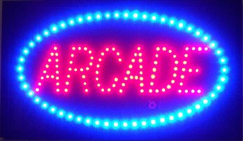 Arcade LED Sign