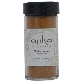 Ajika Organic Chicken Masala - Indian Spice Blend, 2.4-Ounce by Ajika