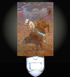 Rodeo Cowboy Decorative Night Light