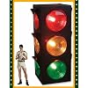 New Large Blinking 3-Sided Traffic Light Signal Lamp