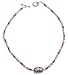 Designer Necklace Amulet Silver Citrin Gemstone Jewelry 17 inches