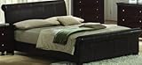 IMAGE OF Eastern King Size Bed - Contemporary Espresso Color