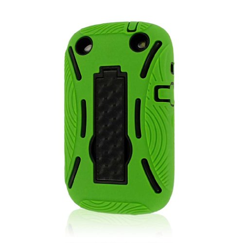 Blackberry Curve 9310 Case, MPERO IMPACT XL Series Kickstand Case for BlackBerry Curve 9310 9320 - Neon Green
