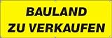 Werbe- & Gerüstplane - p033 - Bauland zu verkaufen NEU 300 cm x 100 cm