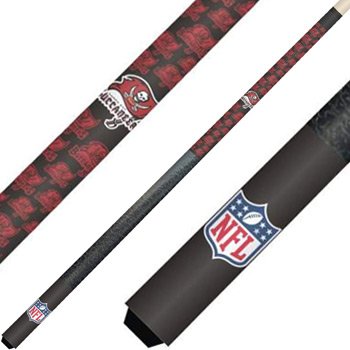 Tampa Bay Buccaneers Cue And Case Set