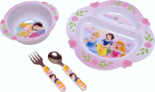 Baby: The First Years Disney Princess 4 Piece Feeding Set