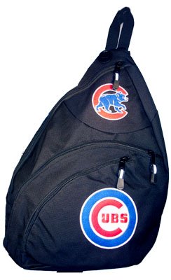 MLB Chicago Cubs Slingshot Slingback (Medium, Black)