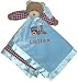 Personalized Train Bear Security Blanket