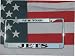 New York Jets Chrome Laser Engraved License Plate Frame NFL
