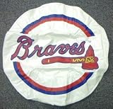 Atlanta Braves White Tire Cover