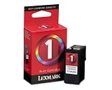 Lexmark 1 OEM Color JetPrinter Ink Cartridge - 190 Pages (18C0781)