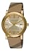 Burberry Heritage Mens Yellow Gold Plated Fabric Strap Watch BU1398