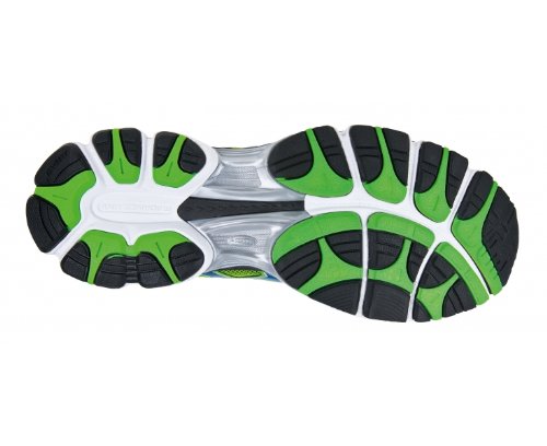 ASICS Men's Gel-Nimbus 14 Running Shoes, Green/Black, UK9