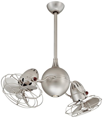 37 Acqua Brushed Nickel Ceiling Fan