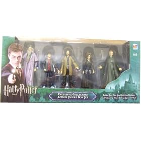 HARRY POTTER EXCLUSIVE COLLECTORS ACTION FIGURE BOX SET