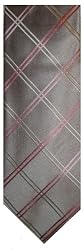 Men's Donald Trump Necktie Neck Tie 100% Silk Silver/Pink/White Blend