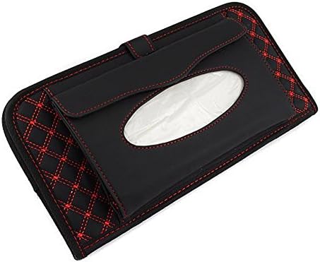 Multi-functional Car Sun Visor Cd Holder Bag Cd/dvd Storage Tissue Bag Automotive Visor Accessories Tissue Case