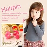 Qs 12 Pieces Girls Ribbon Grosgrain Hair Bow Clips Baby Hairpins Barrettes