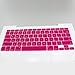 Pink Keyboard Silicone Cover Skin for Macbook 13-Inch Unibody / Macbook Pro 13, 15, 17 inches