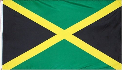 Jamaica Flag 3x5 ft Printed Polyester Banner by Briar Flags