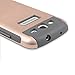 ULAK Galaxy S3 Case, S3 Case - Slim Lightweight S3 Case Hybrid Shockproof Protective Cover for Samsung Galaxy S3 III I9300 with 2-Piece Dual Layer PC & Soft TPU Hard Cover((Rose Gold/Grey)