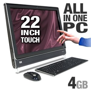 HP IQ506 TouchSmart Desktop PC 216 GHz Intel Core 2 Duo Processor T5850 4GB RAM 500GB Hard Drive DVD Drive Vista Premium