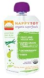 Compare Prices of HAPPYBABY Happy Tot - Stage 4: Green Beans, Pears and Peas, 4.22  Ounce Pouch (Pack of 16) by HAPPYBABY