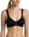Anita Seamless Underwire Bra (5490) (32D, BLACK)