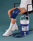 Image of Aircast Cryo Cuff and Gravity Feed Cooler Size: Medium Knee