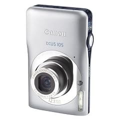 Canon IXUS 105 Digitalkamera (12 Megapixel, 4-fach opt. Zoom, 6.9 cm (2.7 Zoll) Display, bildstabilisiert) silber