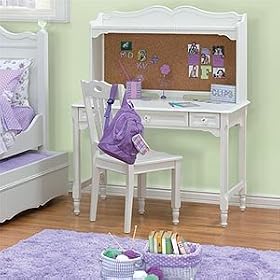 Kayla Desk Set Desk, Hutch, Chair by Costco