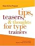 Shape Up Your Program: Tips, Teasers & Thoughts for Type Trainers