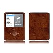 Dark Burlwood Design Protective Decal Skin Sticker for Apple iPod nano 3G (3rd Generation) 4GB/ 8GB Player