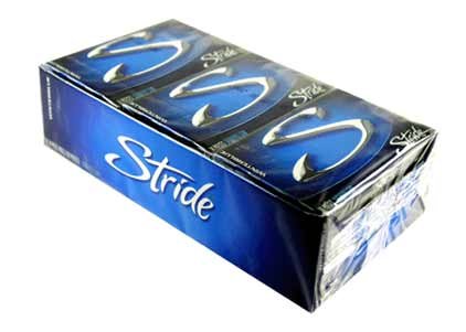 Stride Winterblue GUM , (12-14 Stick Packs) by Sugar-Free Candy