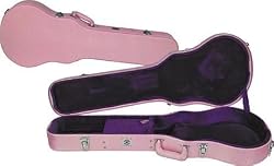 Daisy Rock Hardshell Guitar Case, Cotton Candy Pink