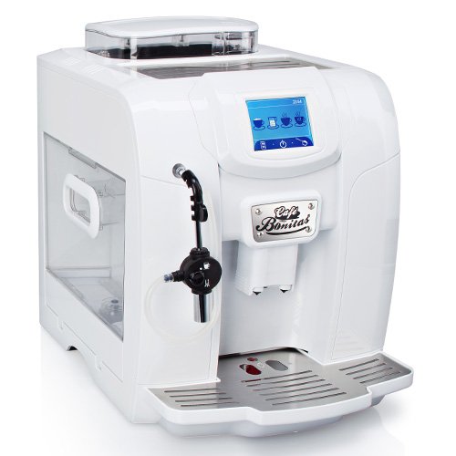 CAFE BONITAS / RetroStar White / Kaffeevollautomat / Touchscreen / Wochentimer / 19 Bar / 2L Tank / Kaffeeautomat