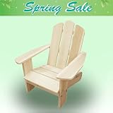 Christmas sale-Kids Patio Chair 15007 - Non-toxic White Wash Painted Fir, for ages 2 to 5,...