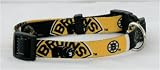 Boston Bruins Dog Pet NHL sports collar Med 20-40lbs
