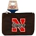 NCAA Nebraska Cornhuskers Keychain Coin Purse Divided 