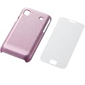 ELECOM Galaxy S シェルカバー シャイニーピンク PD-SC02PVSPN