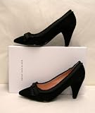Marc Jacobs Black Suede Heels w Bow