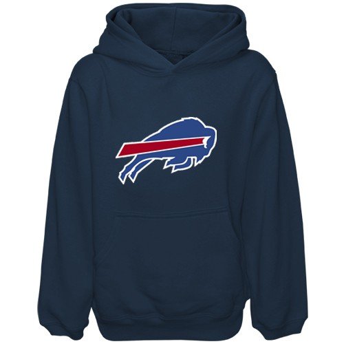 Reebok Buffalo Bills Preschool Navy Blue Primary Logo Hoody Sweatshirt (4)