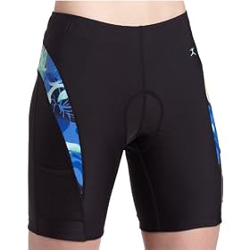 Buy Danskin Ladies Triathlon Placed Print 5 Bike Short