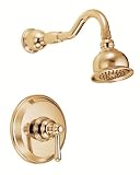 Danze D502757PBV Opulence Single Handle Shower Only, Lever Handle, Polished Brass PVD