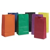 Pacon Rainbow Bags, 6" x 3 5/8" x 11", Pack Of 28
