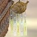 Seeds Of Faith, Words on Glass Leaf Chime